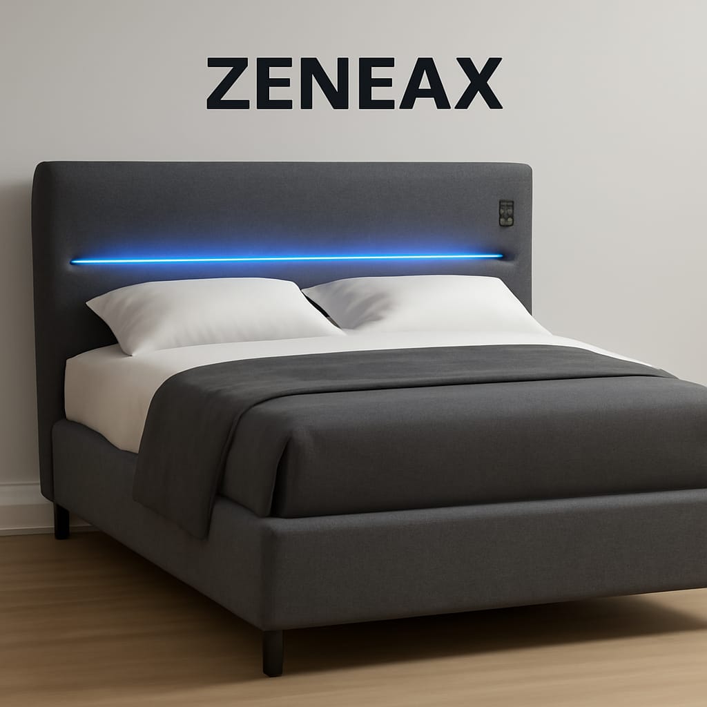 Zeneax Smart Beds with LED & USB