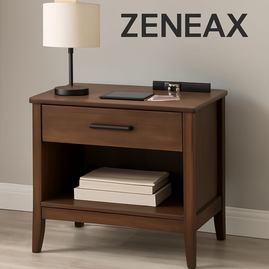 Zeneax Nightstands with Charging Features
