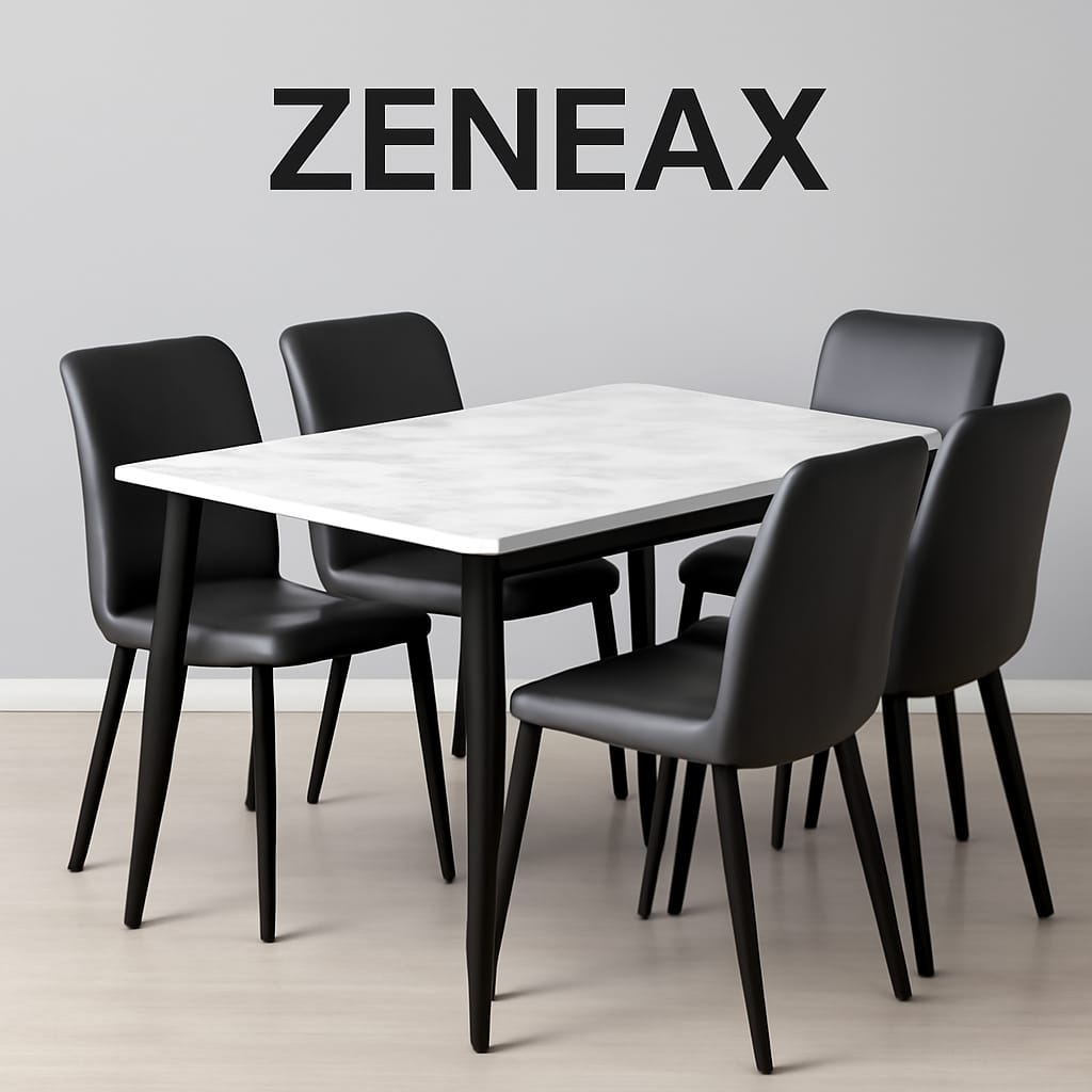 Zeneax Marble Dining Table Sets