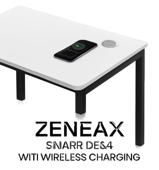 Shop Zeneax’s smart desks with wireless charging