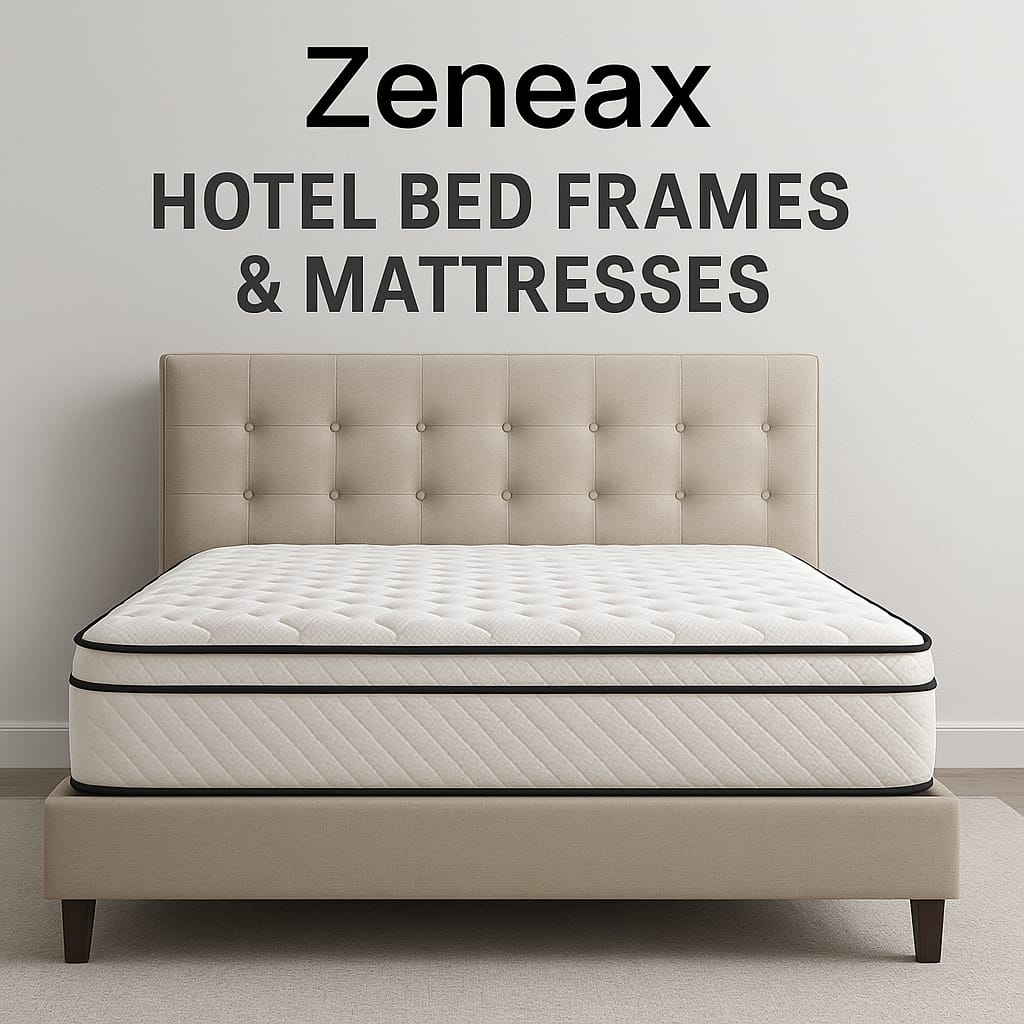 Zeneax Hotel Bed Frames & Mattresses