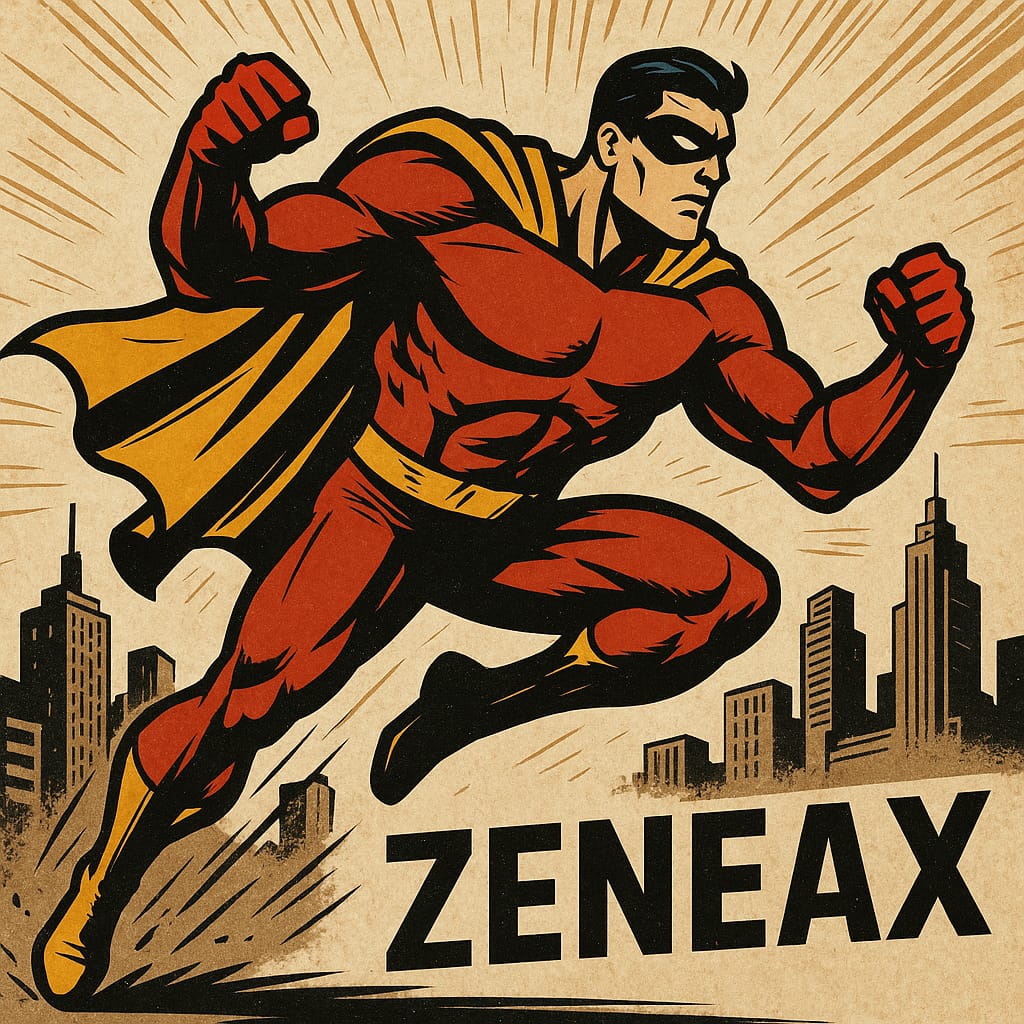 Zeneax’s superhero action figures,