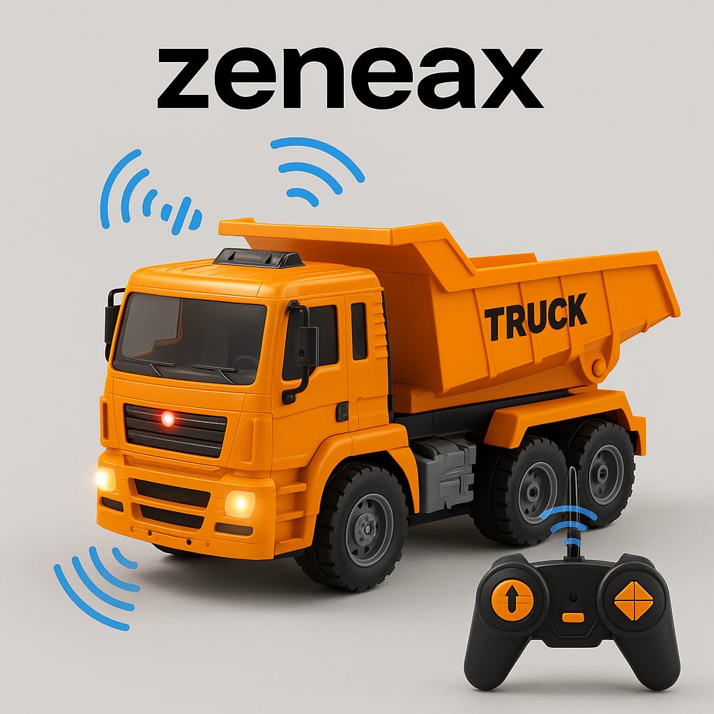 Zeneax’s RC trucks with interactive features
