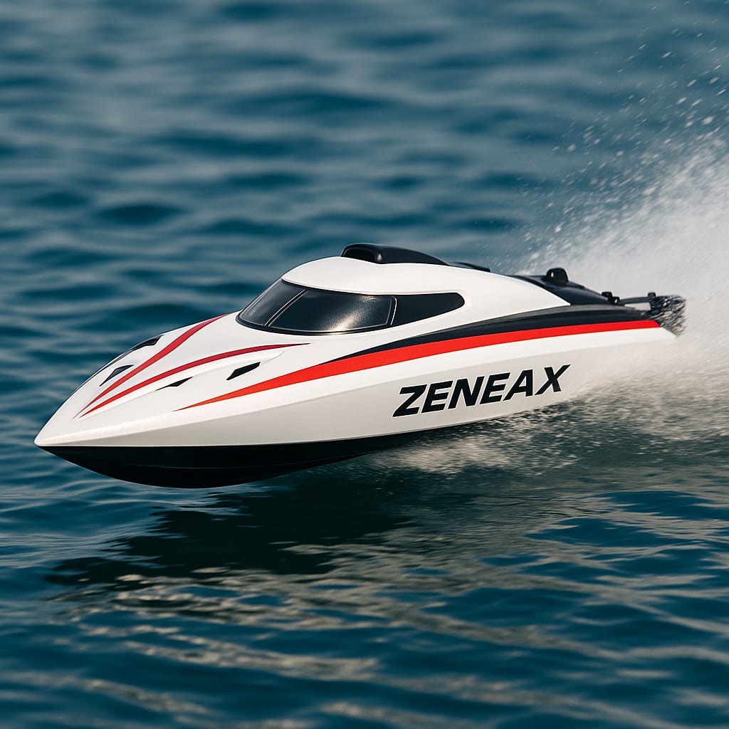 Zeneax Fast RC Boats – Long Battery Life for Water-Based Fun