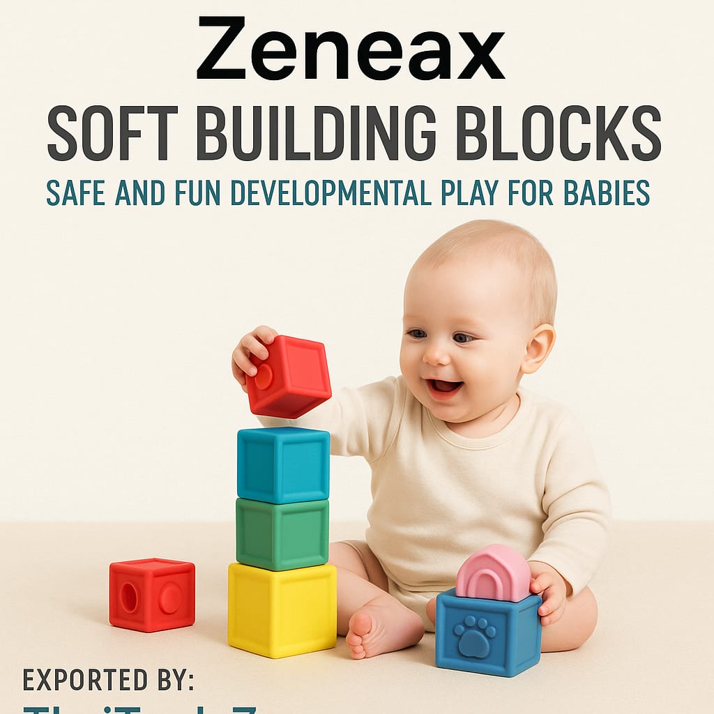 Zeneax’s soft, safe building blocks