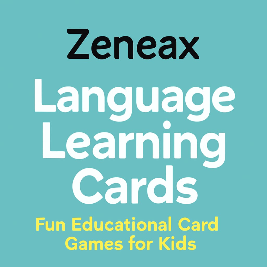 Zeneax’s Language Learning Cards