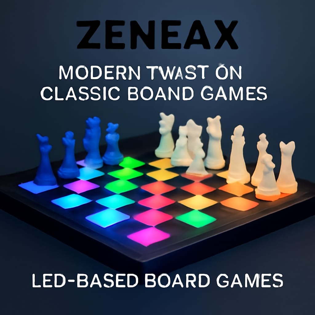 Zeneax’s LED-based Board Games