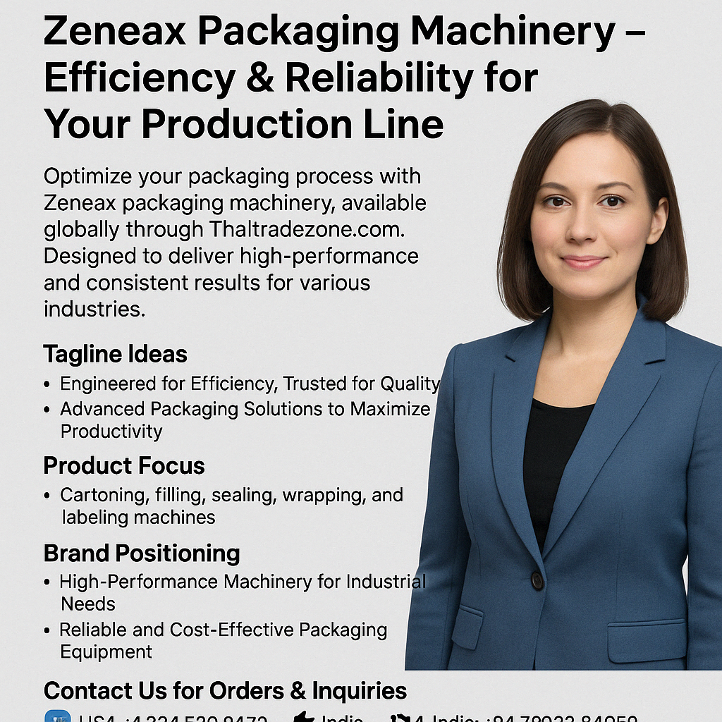 Zeneax Packaging Machinery