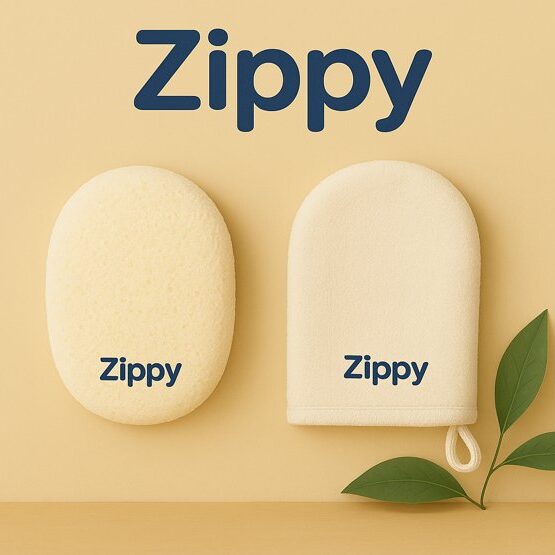 "Zippy™ Soft Sponges & Wash Gloves for Newborns - Hypoallergenic, Eco-Friendly Baby Bath Care Essentials"