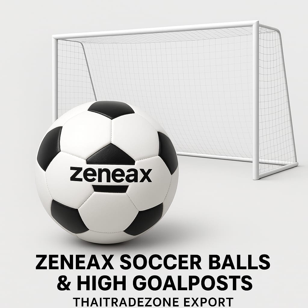 Zeneax Soccer Balls & High-Goalposts