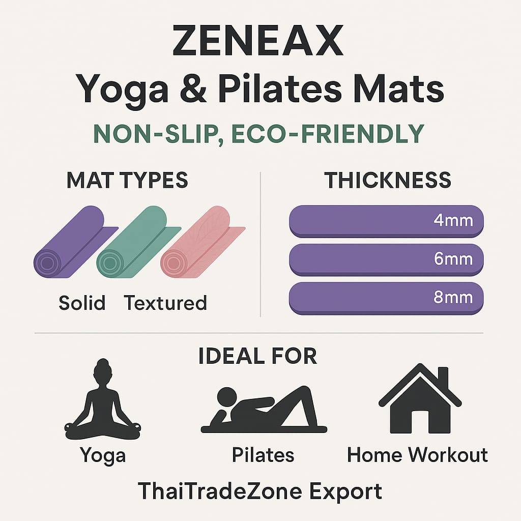 Zeneax yoga & Pilates mats