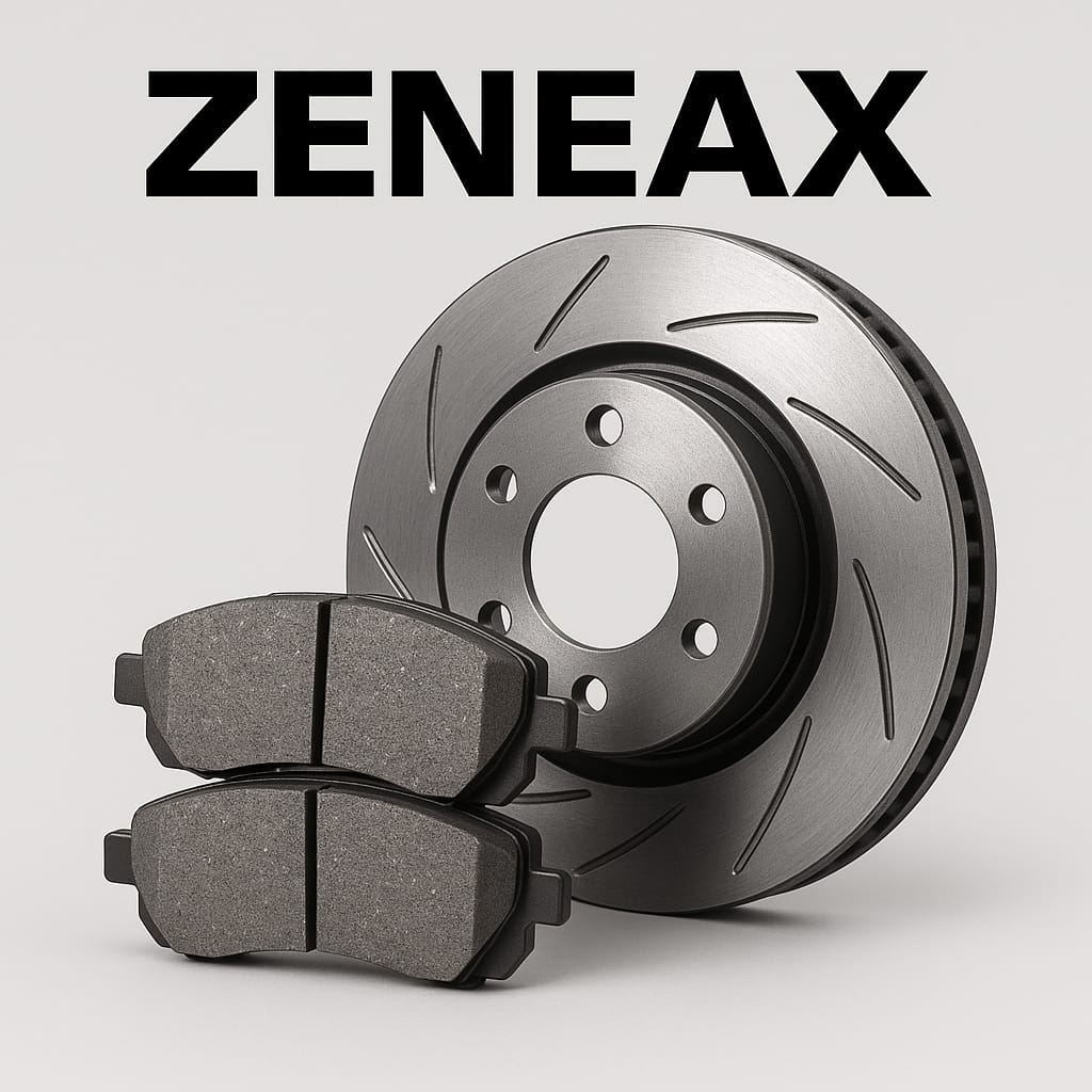 ย Zeneax semi-metallic brake