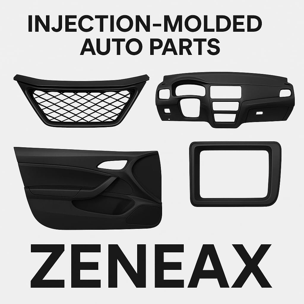 Zeneax injection-molded auto parts