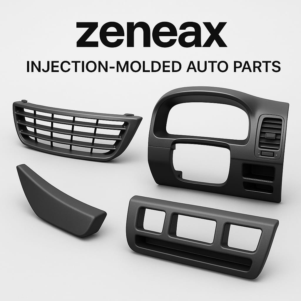 Zeneax injection-molded auto parts