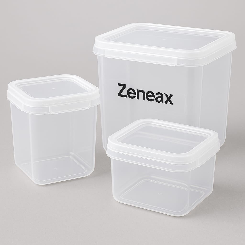 Zeneax Plastic Storage Containers