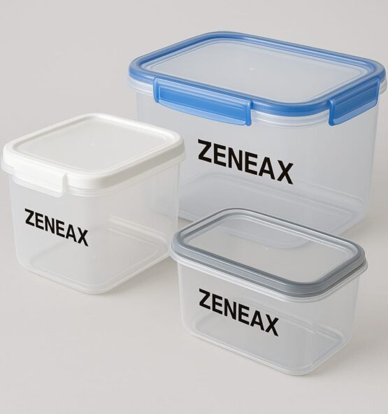 Zeneax Plastic Storage Containers