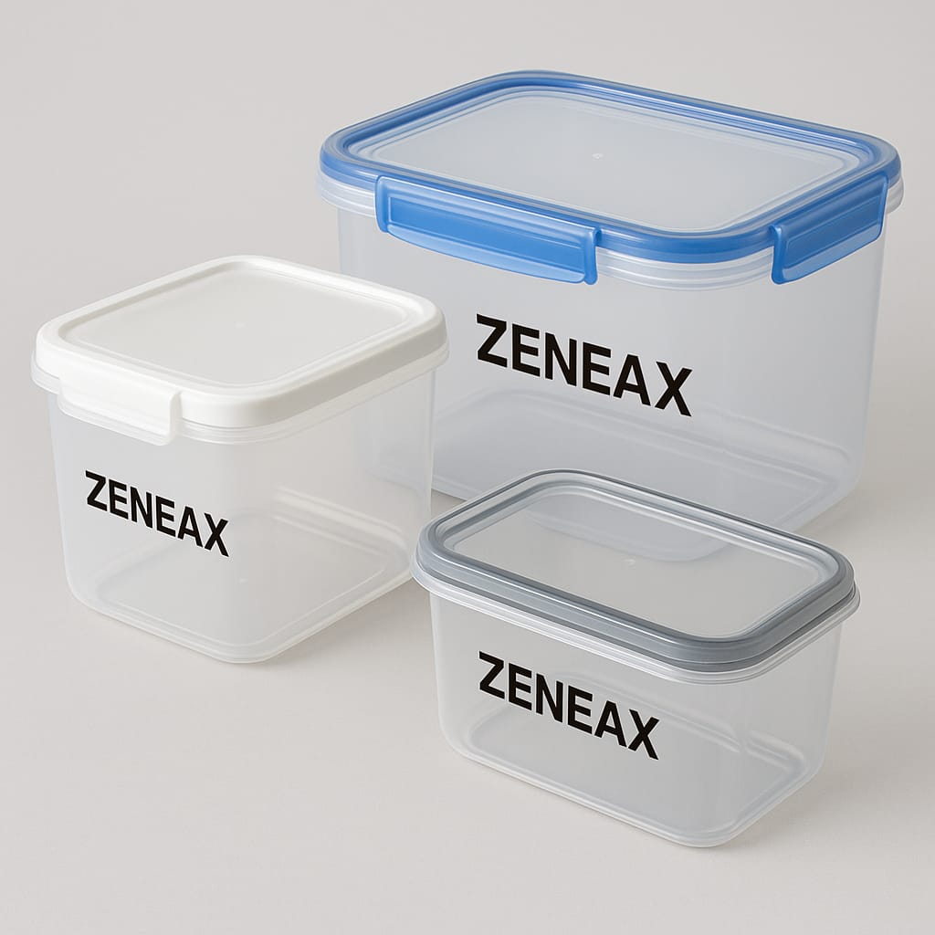 Zeneax Plastic Storage Containers