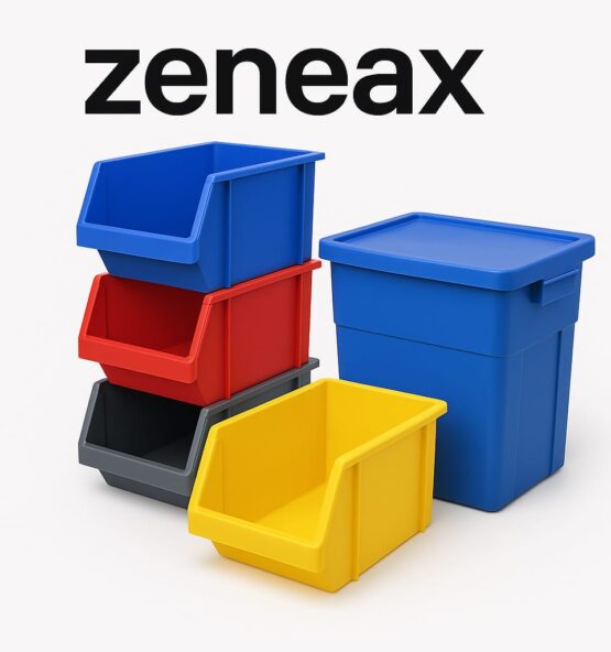 Zeneax Plastic Bins