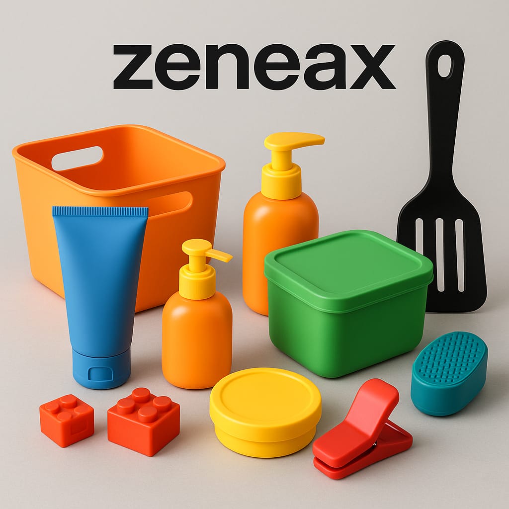 Zeneax Injection Molded Consumer Products