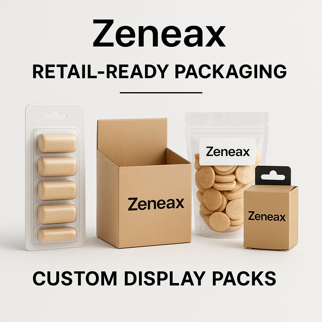 Zeneax Retail-Ready Packaging