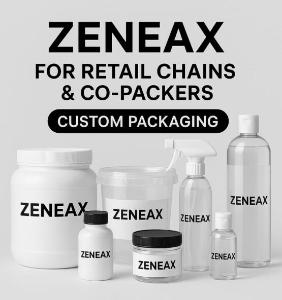 Zeneax for Retail Chains & Co-Packers