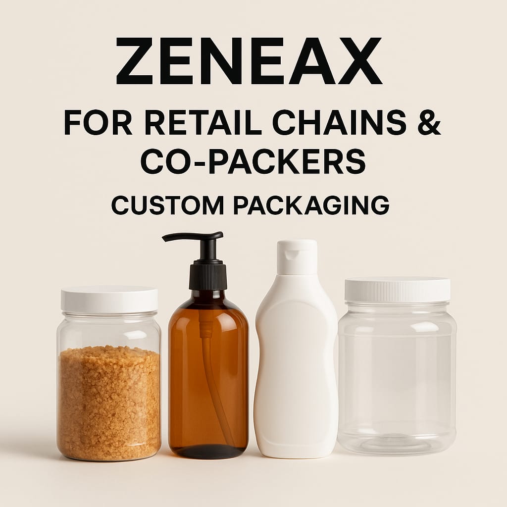 Zeneax for Retail Chains & Co-Packers