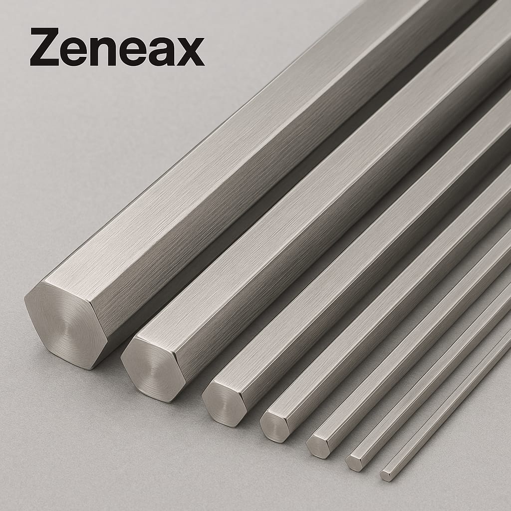 Zeneax Stainless Steel Hex Bars