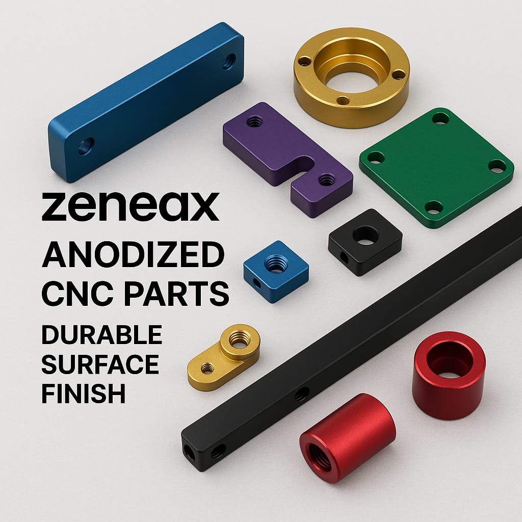 Zeneax Anodized CNC Parts