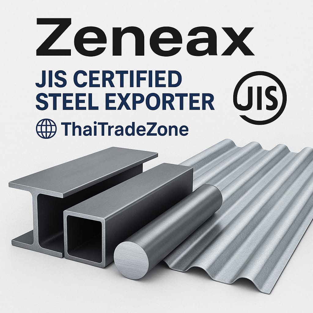Zeneax – JIS Certified Steel Exporter