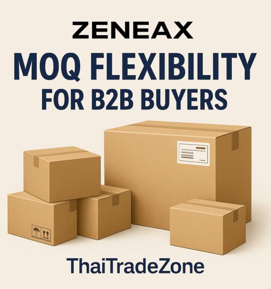Zeneax MOQ Flexibility for B2B Buyers