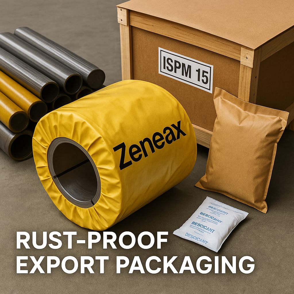 Zeneax Rust-Proof Export Packaging
