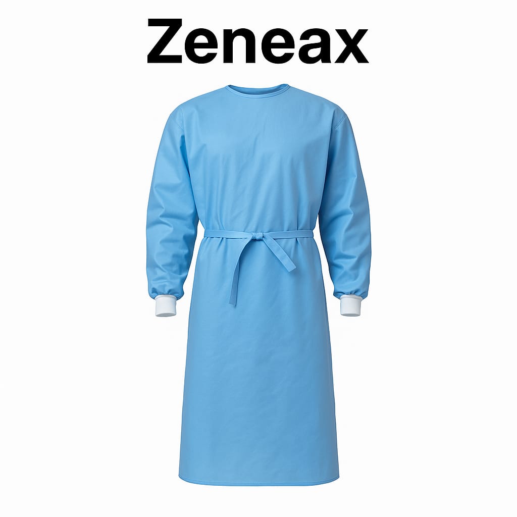 Zeneax Medical Isolation Gowns (Level 1–4)