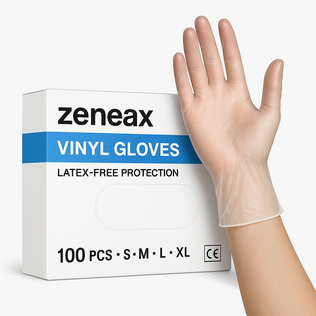Zeneax Vinyl Gloves