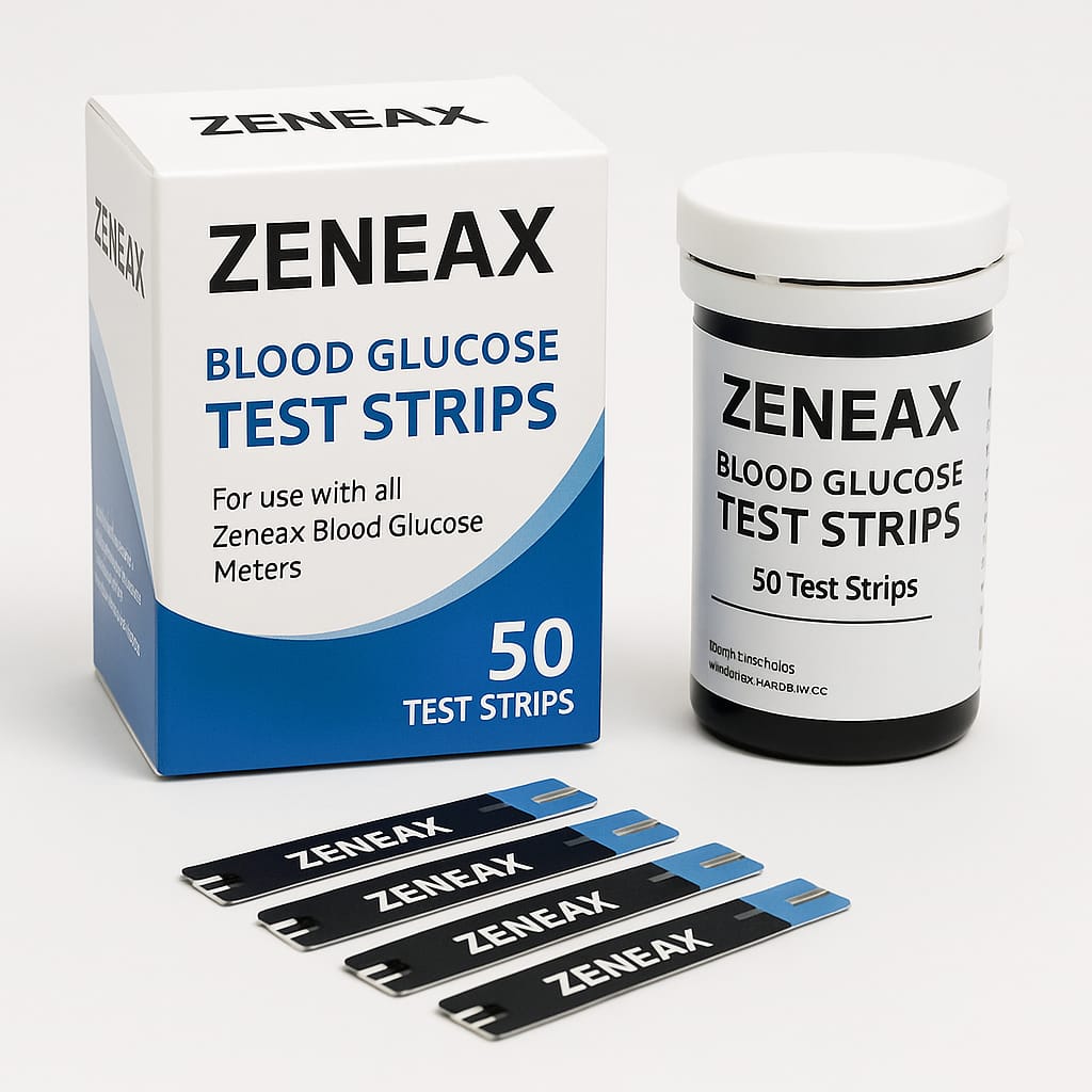 Zeneax Glucose Test Strips