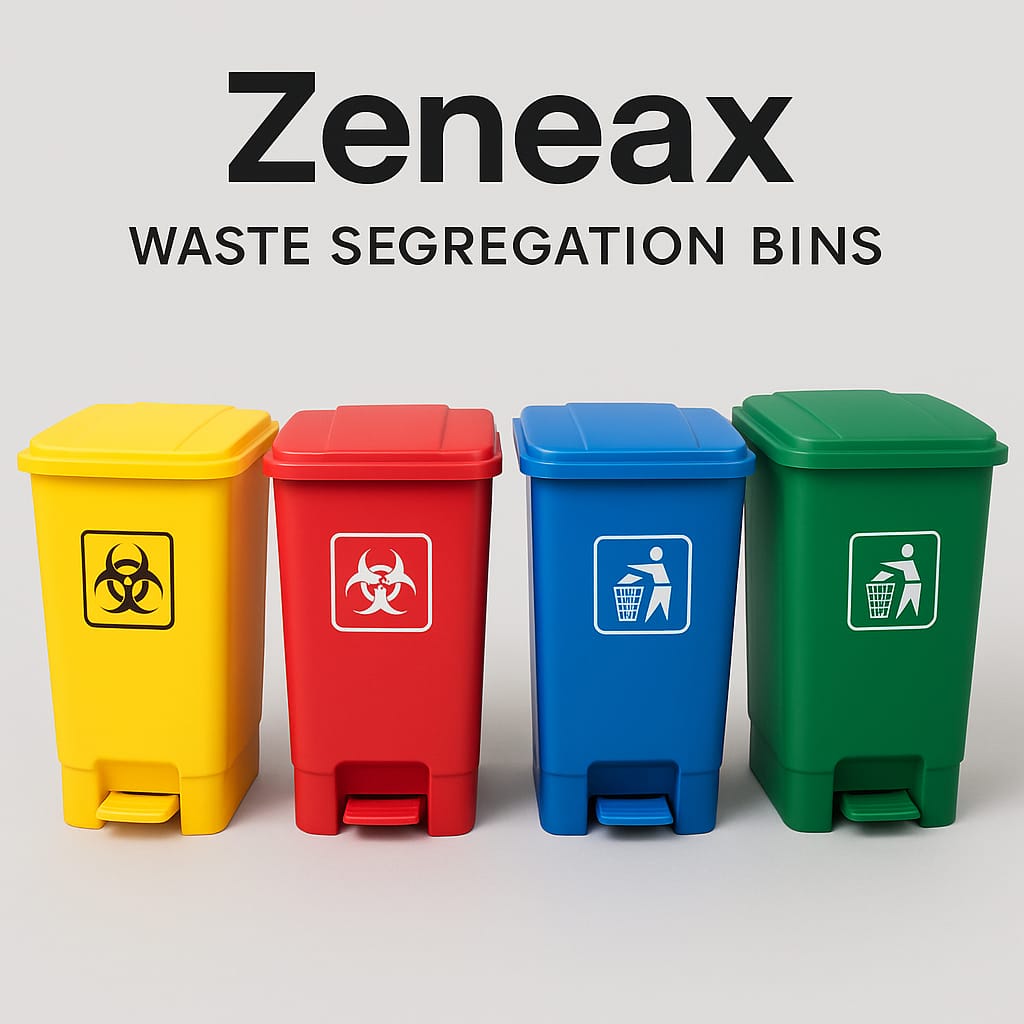 Zeneax Waste Segregation Bins