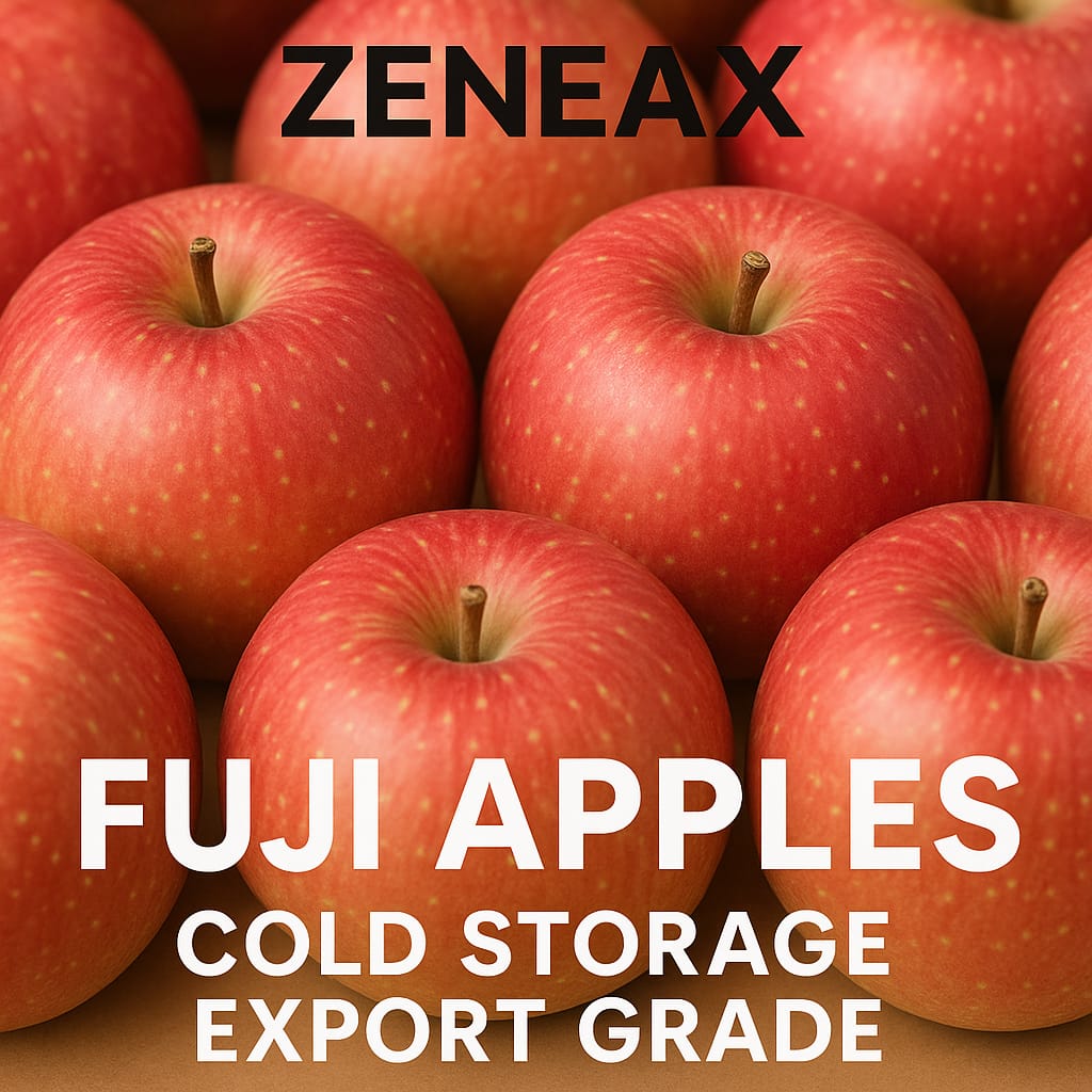 Zeneax Fuji Apples – Cold Storage Export Grade