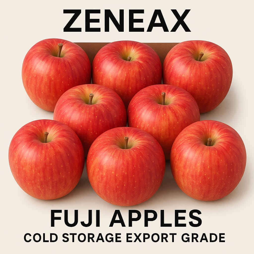 Zeneax Fuji Apples – Cold Storage Export Grade