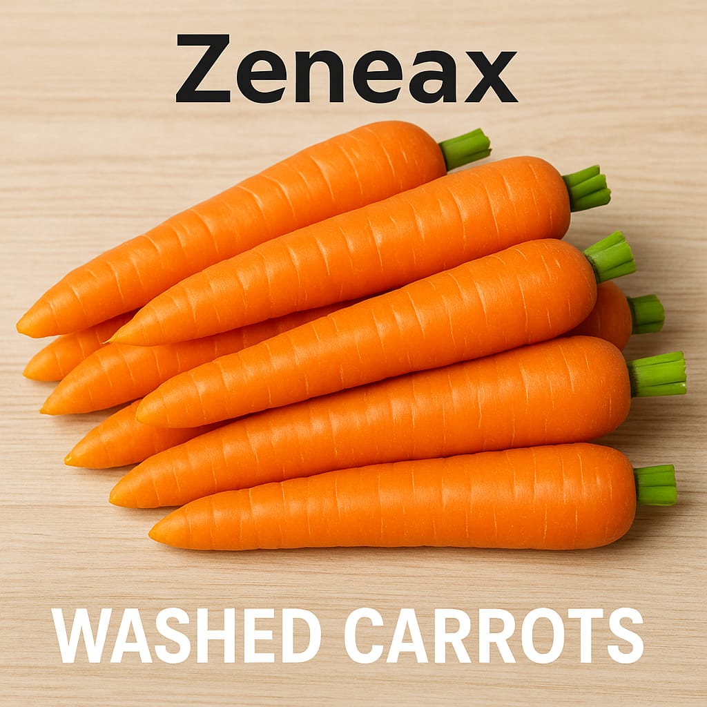 Zeneax Washed Carrots