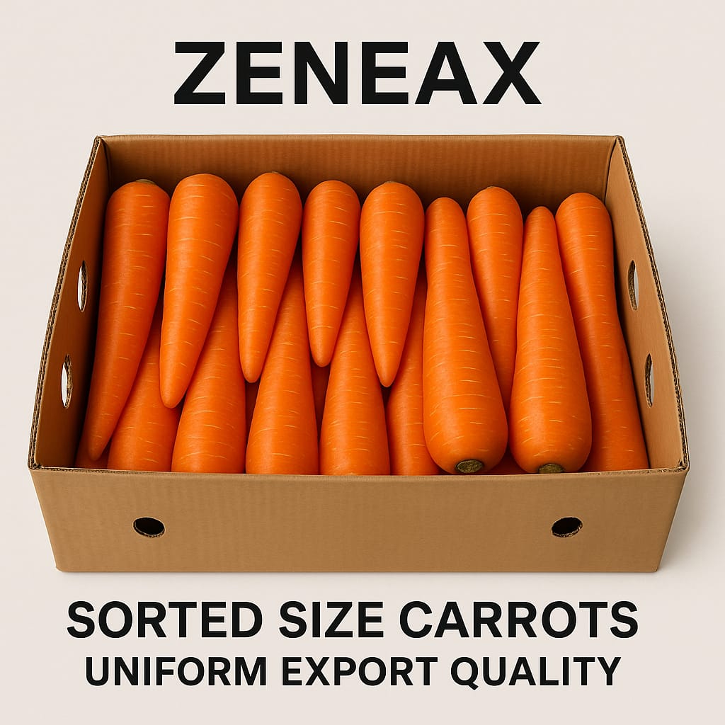 Zeneax Sorted Size Carrots