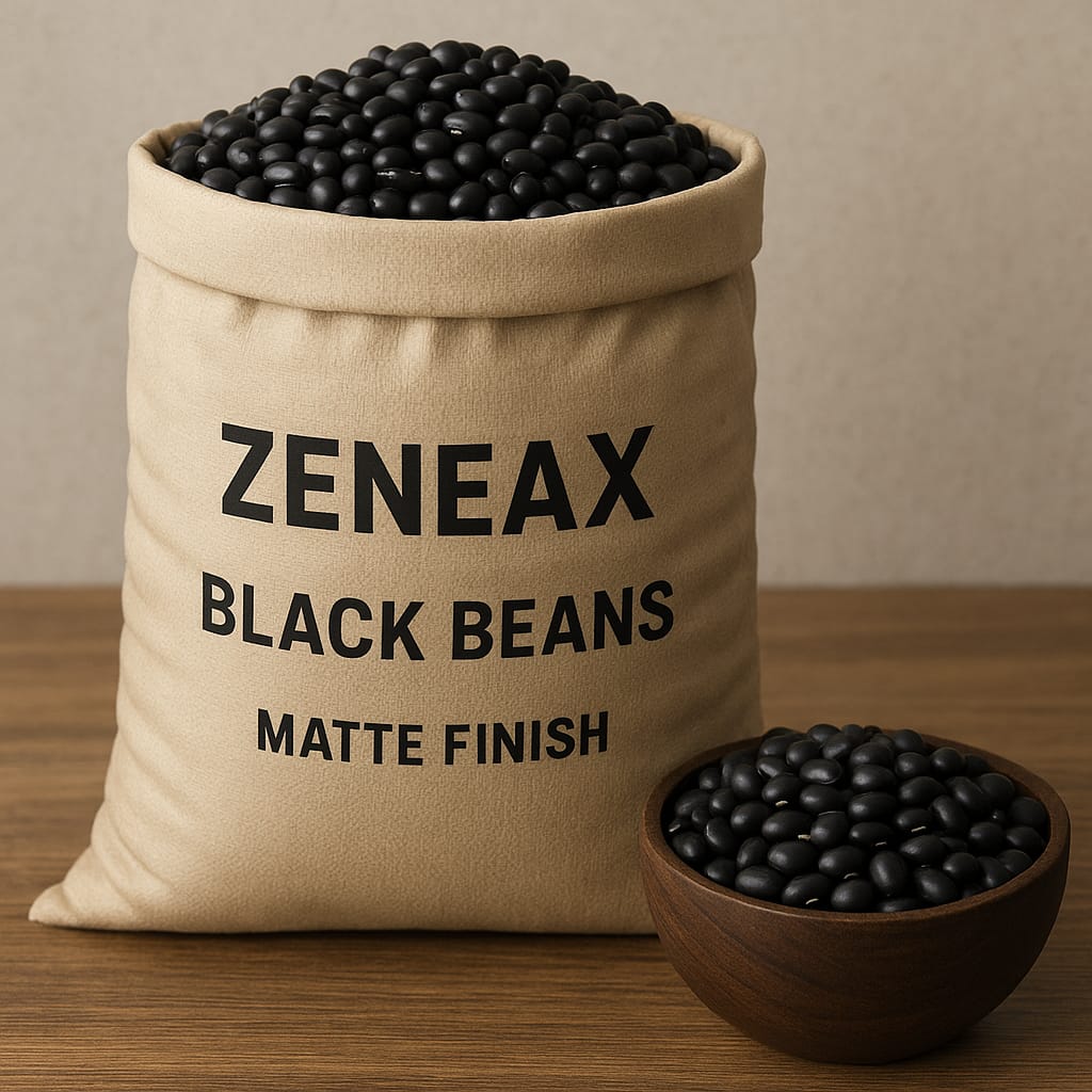 Zeneax Matte Black Beans