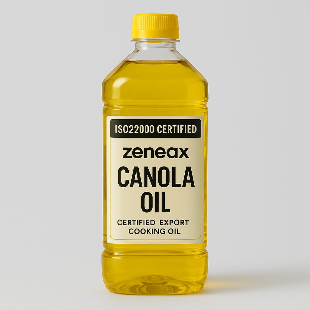 ISO22000 Canola Oil – Zeneax