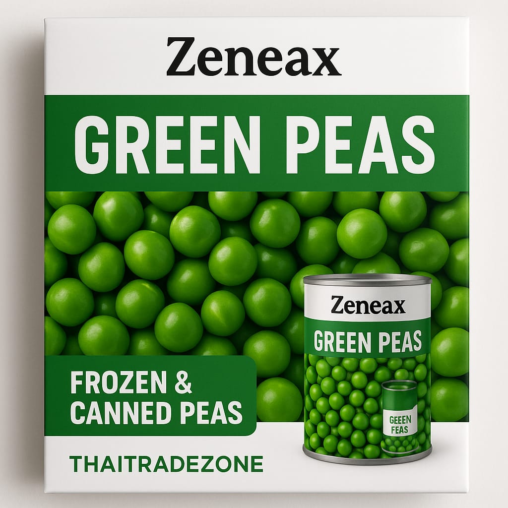 Zeneax Green Peas Export