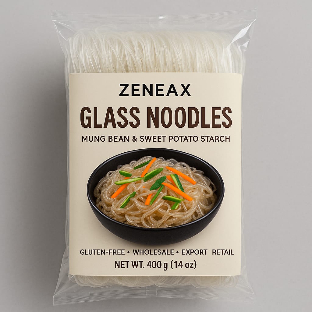 Zeneax Glass Noodles Export