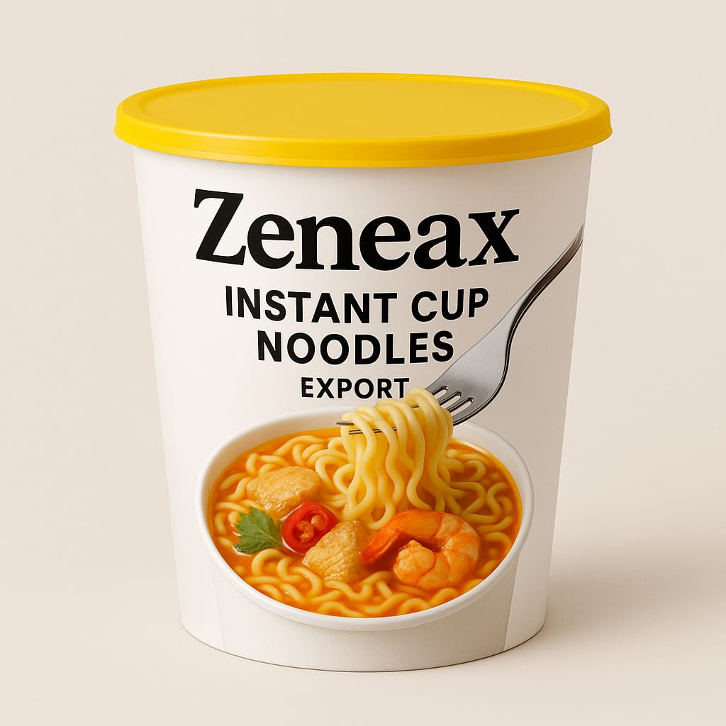 Zeneax Instant Cup Noodles Export