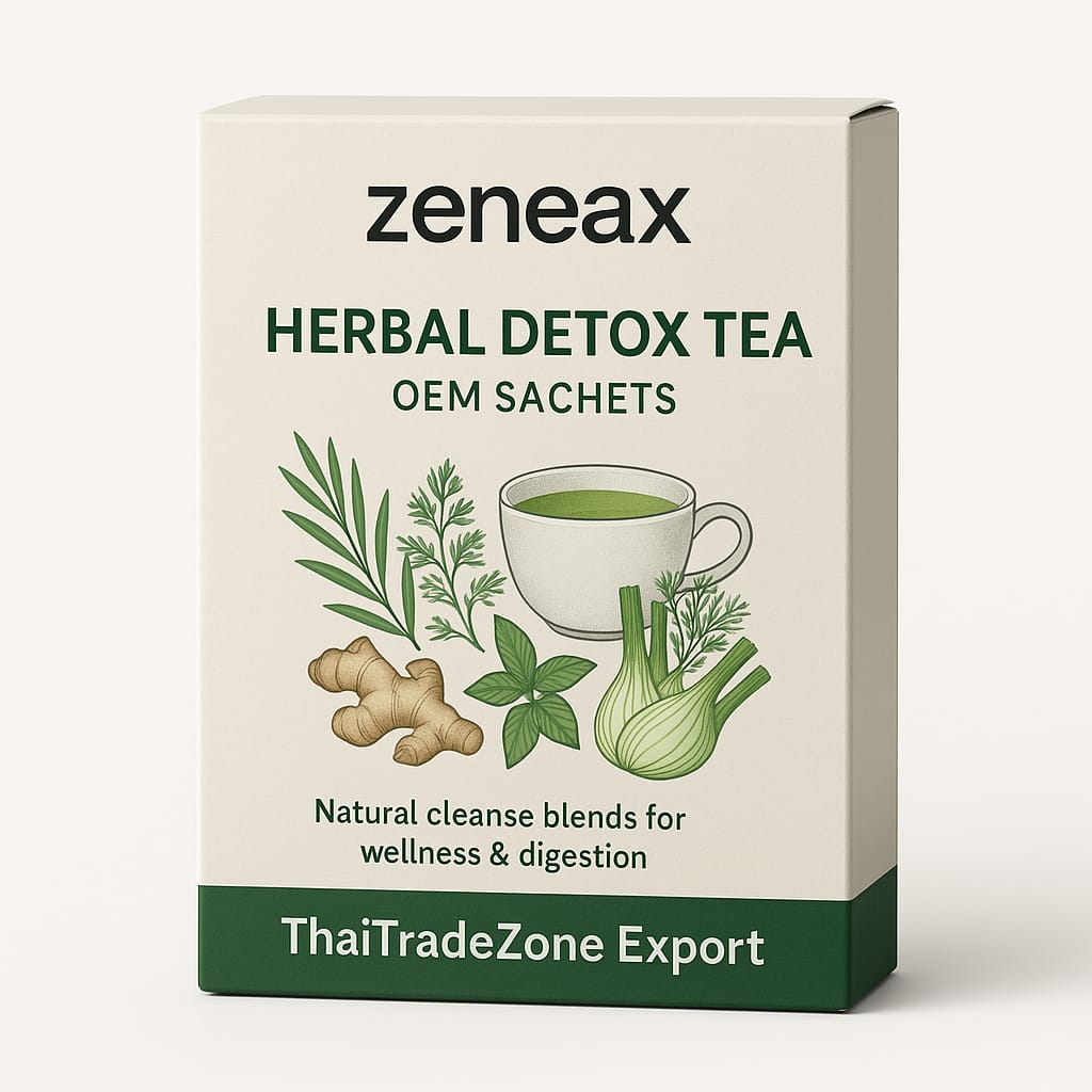 Zeneax Herbal Detox Tea OEM Sachets