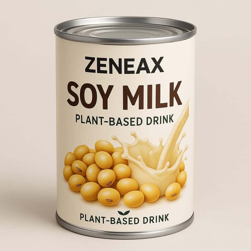 Zeneax Soy Milk Canned