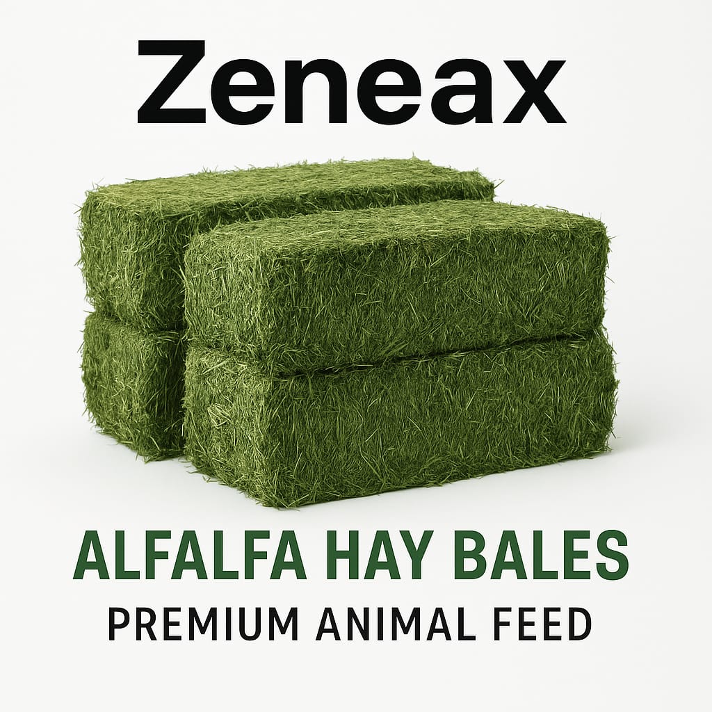 Zeneax Alfalfa Hay Bales Export