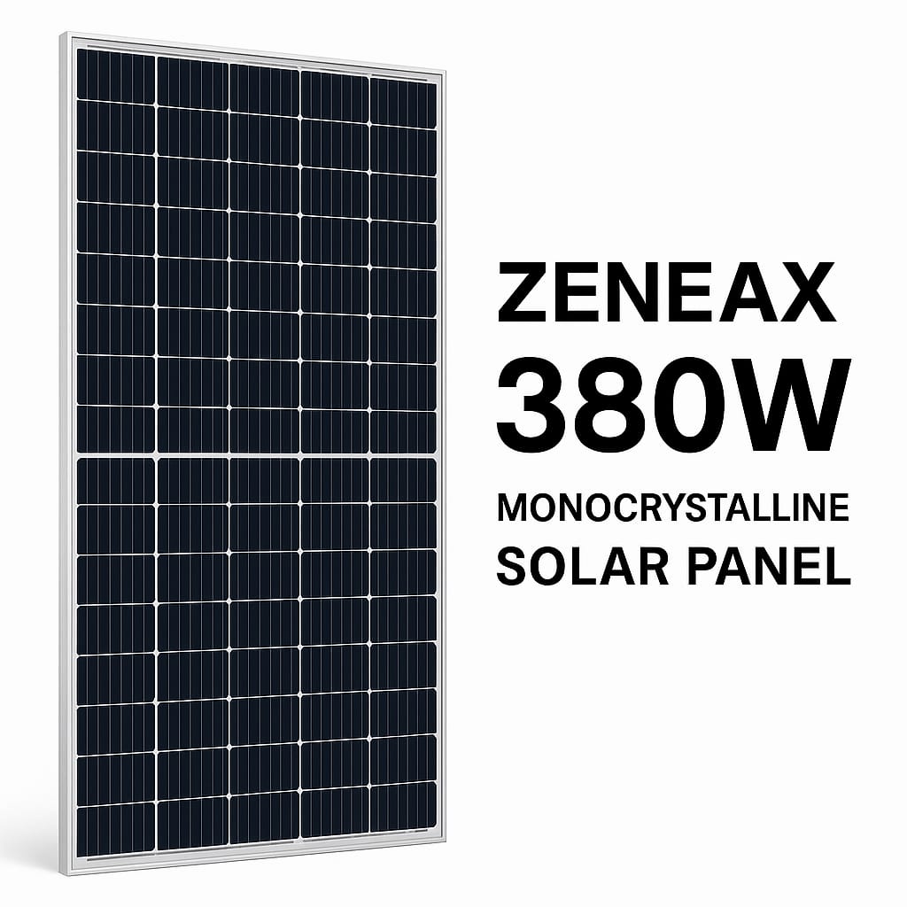 Zeneax 380W Monocrystalline Solar Panels