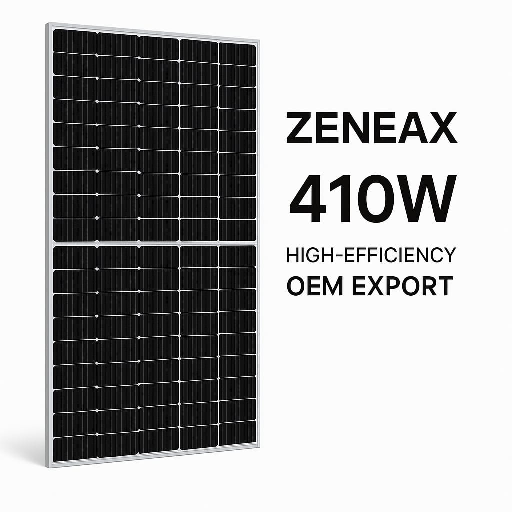 Zeneax 410W Solar Panels