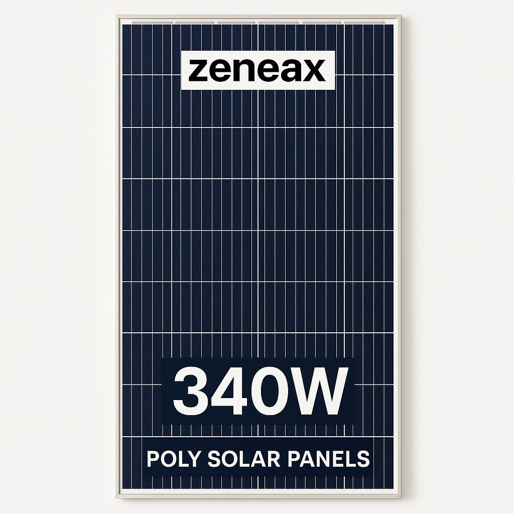Zeneax 340W Poly Solar Panels |